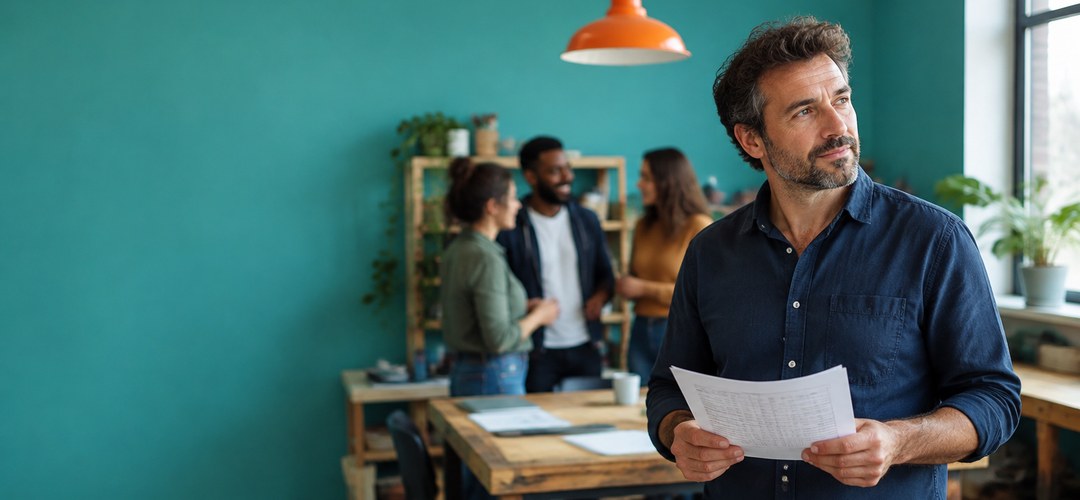 Dirigeant de PME face à son équipe : CSE obligatoire dès 11 salariés